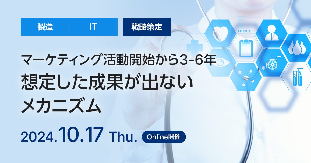 マーケティング活動開始から3-6年、想定した成果が出ないメカニズム